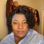 Deep water curls 13by4 frontal lace