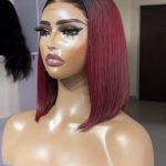 Bone straight 10inch bob